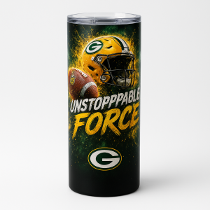 Unstoppable Force Football Tumbler
